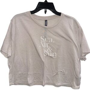 Vuori Sea Air & Sun Cream Women's T-Shirt Top Size Large